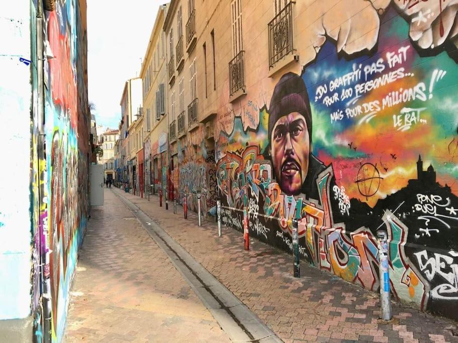 Studio Au Coeur De Marseille Ngoại thất bức ảnh
