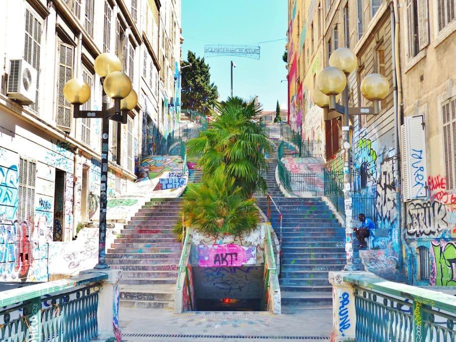 Studio Au Coeur De Marseille Ngoại thất bức ảnh